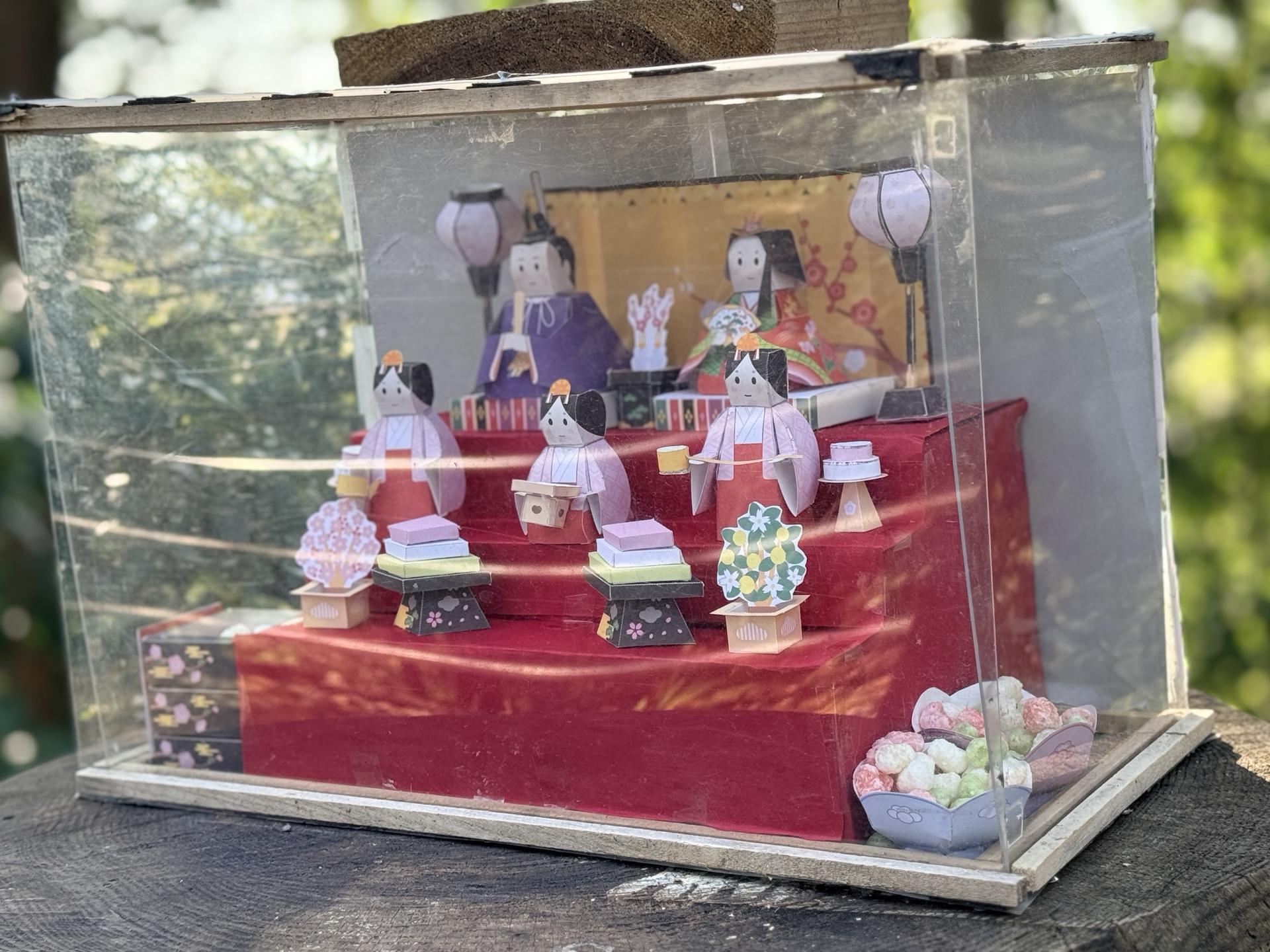 浄心門横のモニュメント 月替わり
