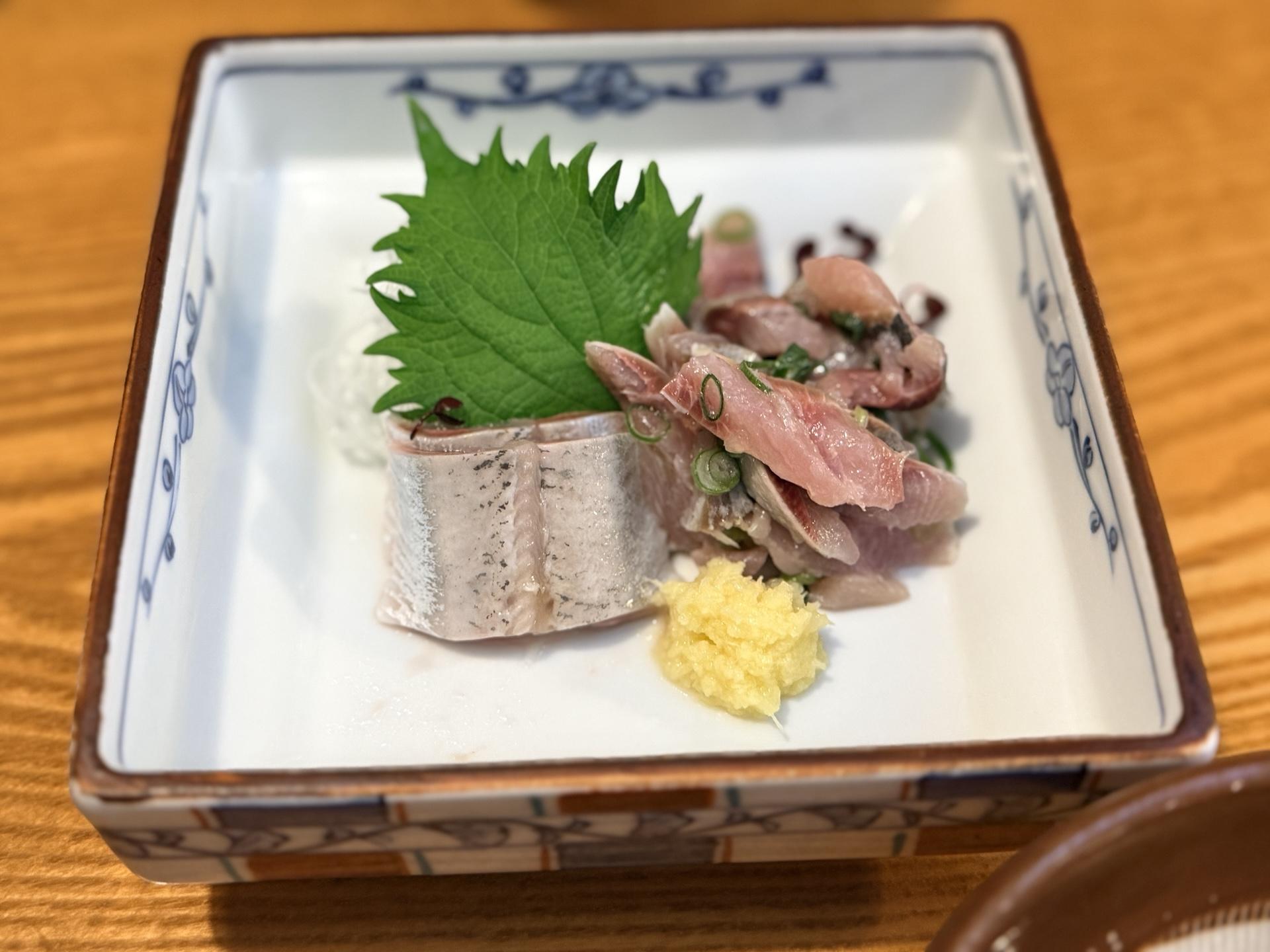 下山後 鰯料理 絶品