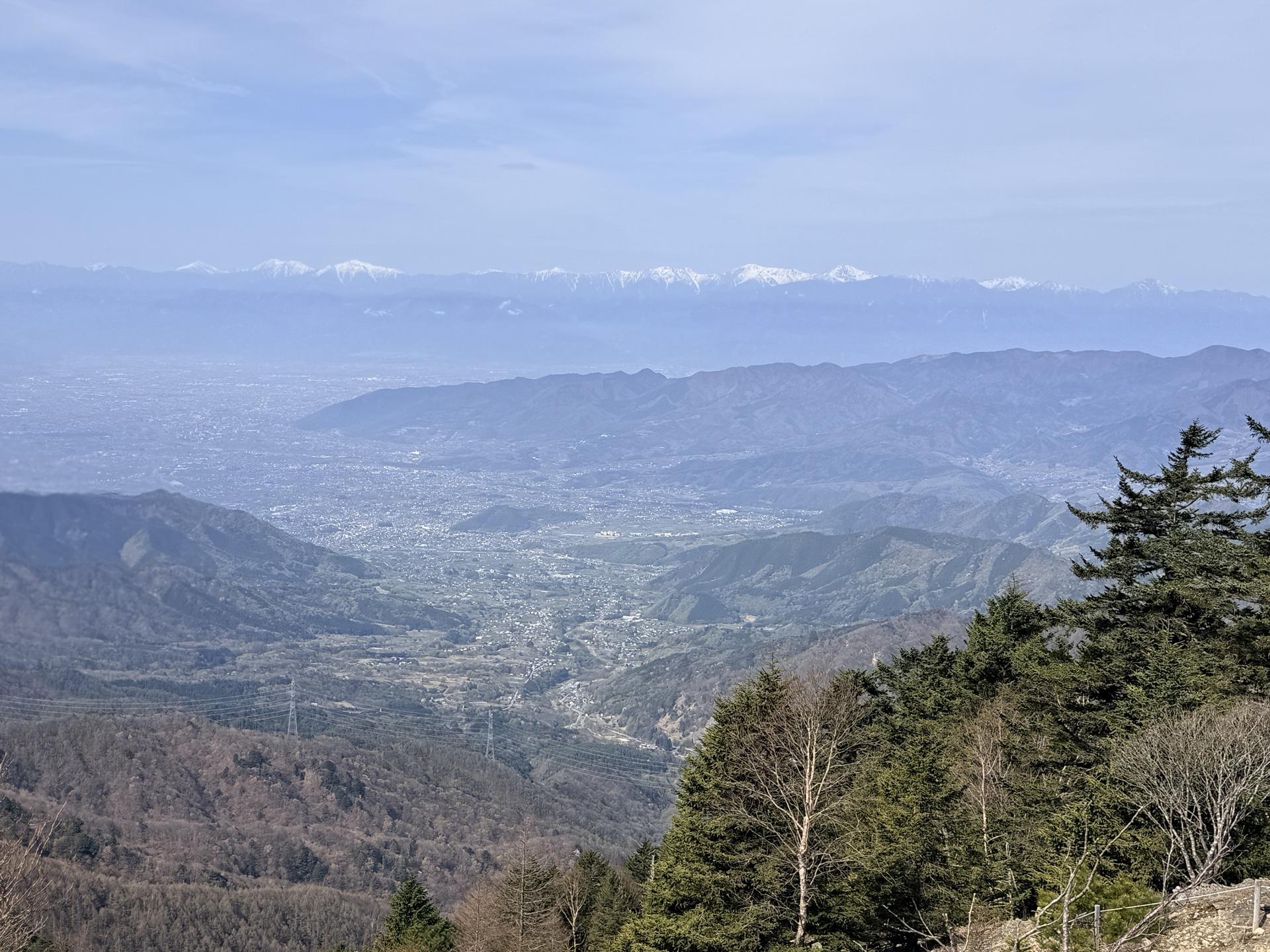 南アルプス白根三山