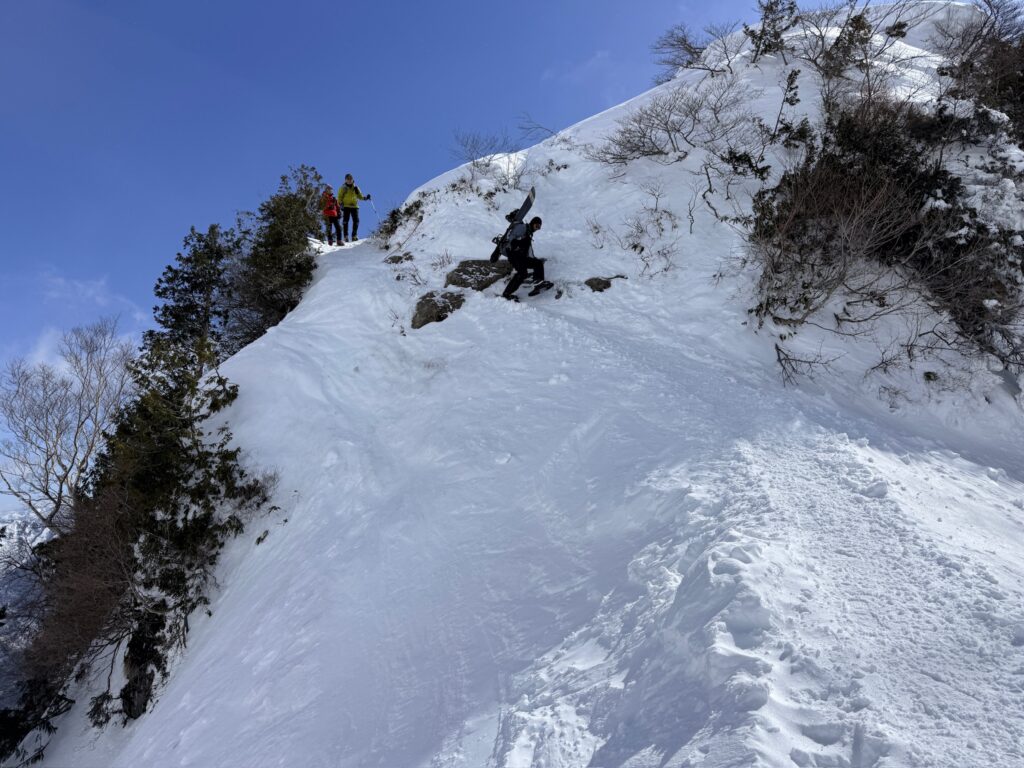 谷川岳　危険箇所