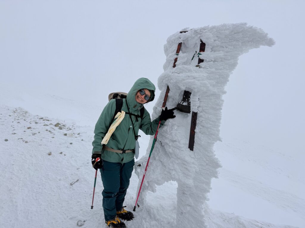 谷川岳 肩の小屋 鐘 雪山
