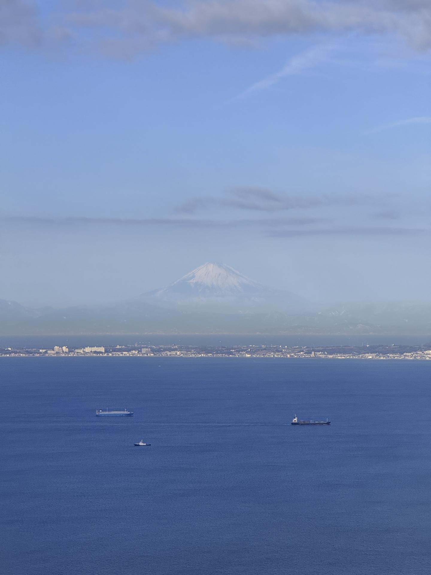 鋸山 東京湾展望台からの景色