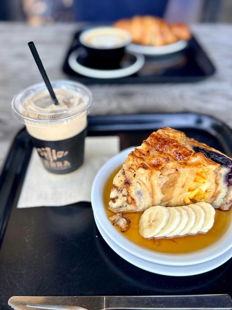 ゼブラコーヒー クロワッサンプリン カフェラテ 美味しい