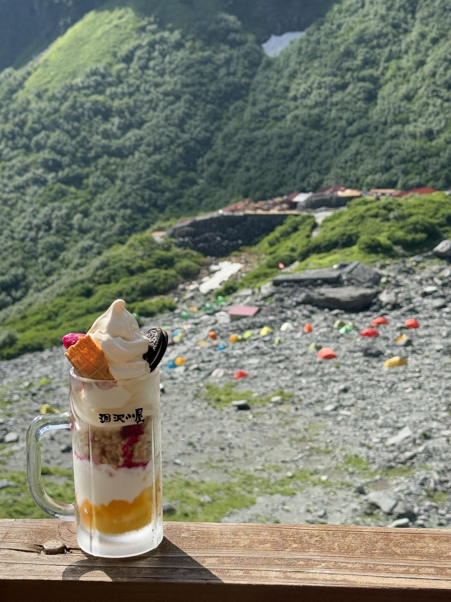 北アルプス 山小屋グルメ