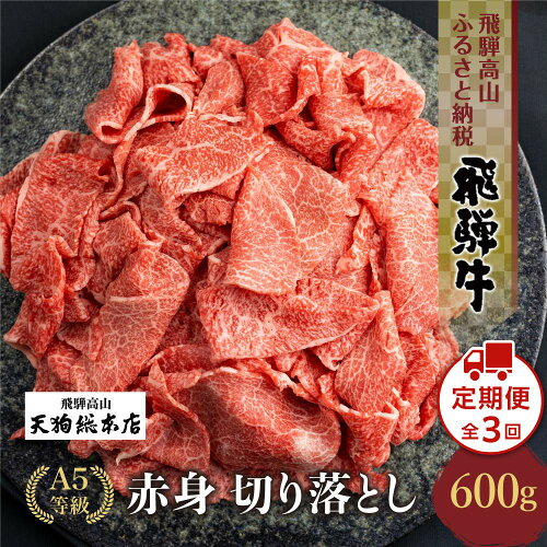 A5等級飛騨牛赤身 切り落とし 600g