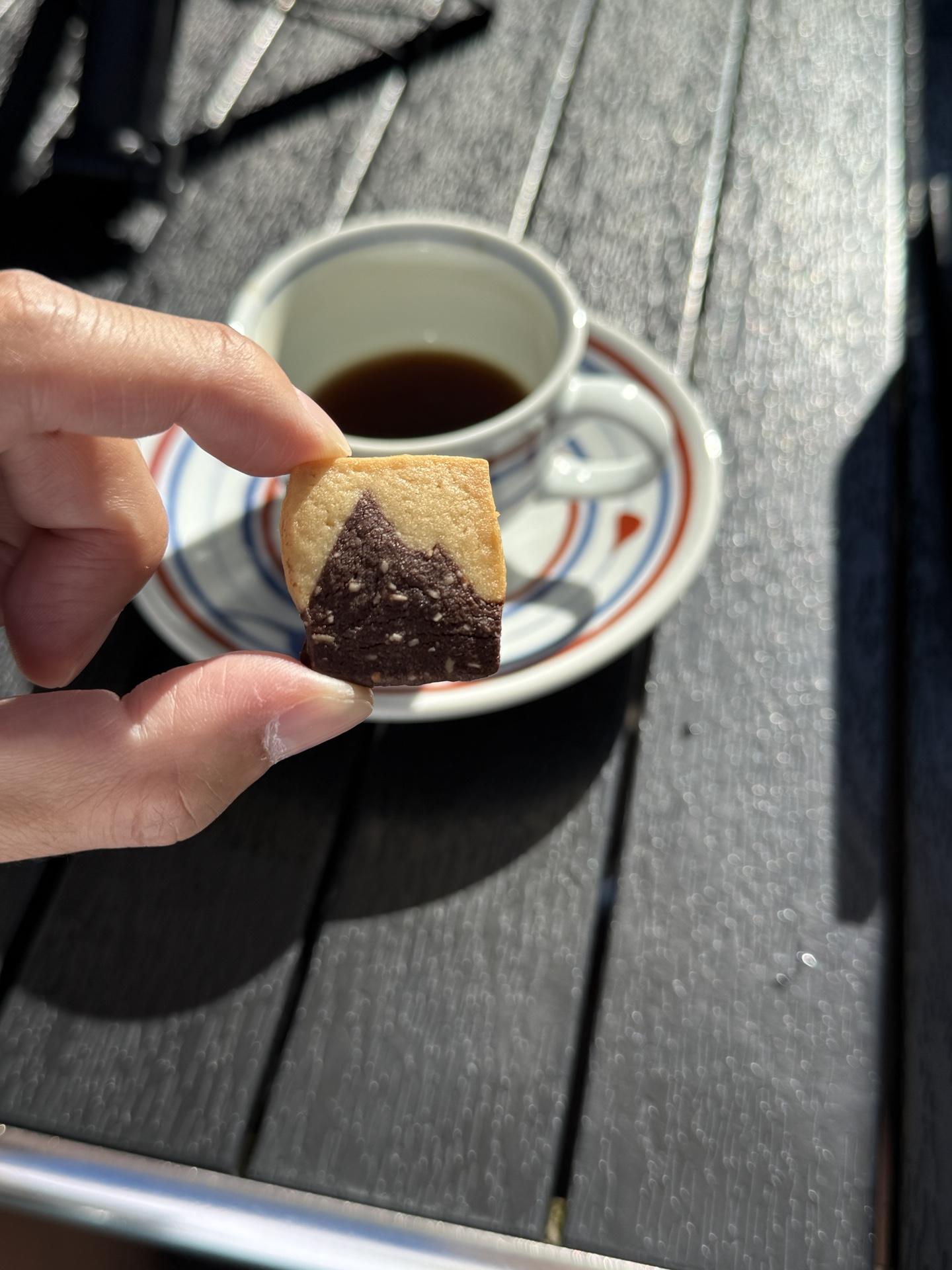 徳澤園 お供は名物槍ヶ岳クッキー🍪