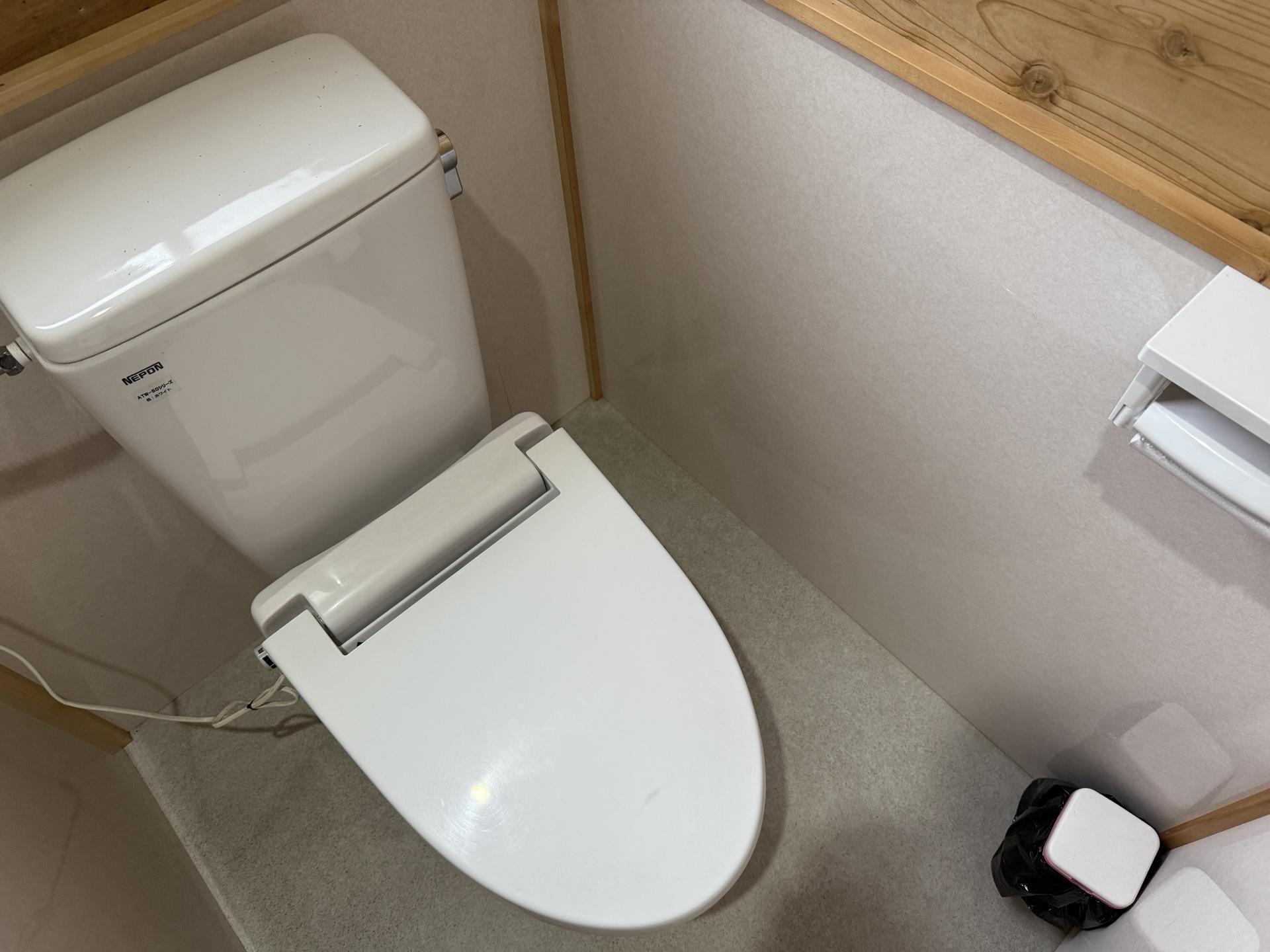 双六小屋 完全水洗トイレ