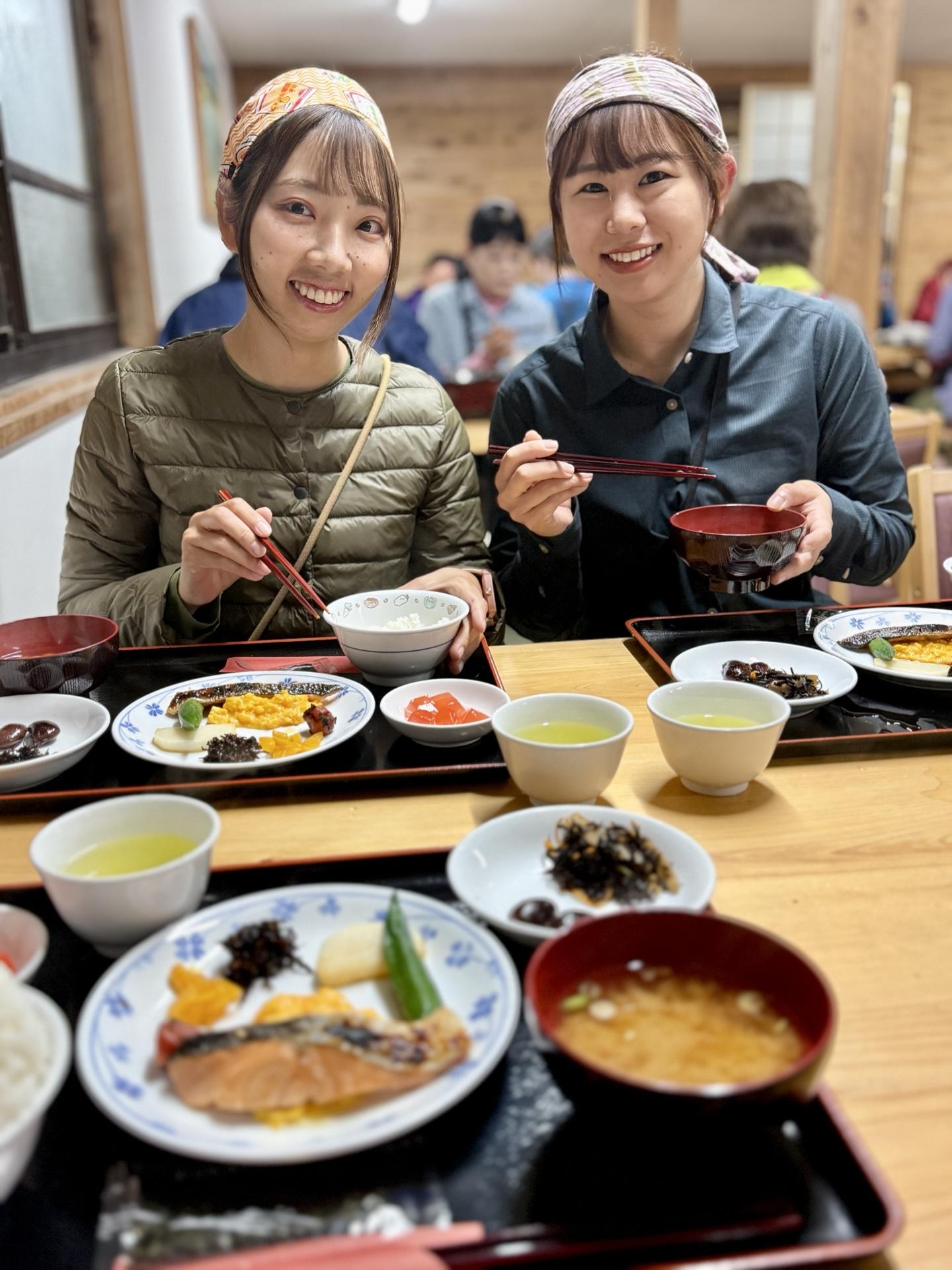 双六小屋朝食