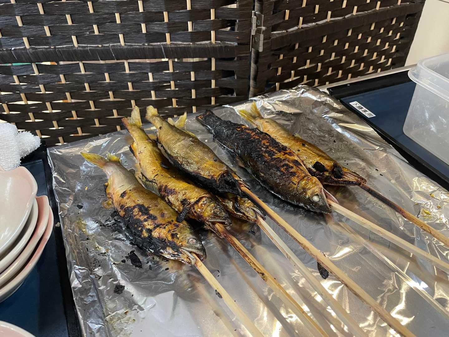 鮎の塩焼き