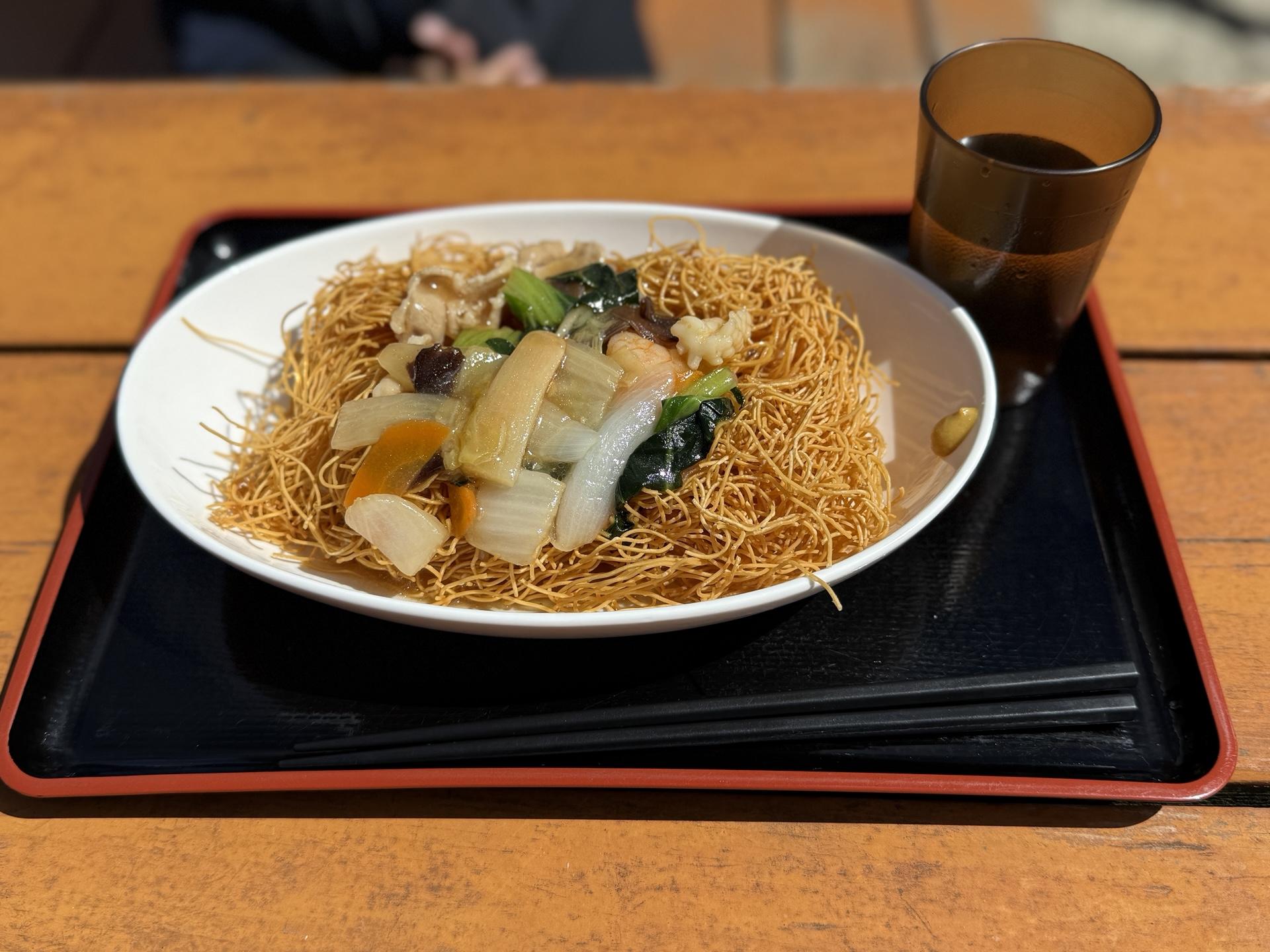 あんかけ皿うどん