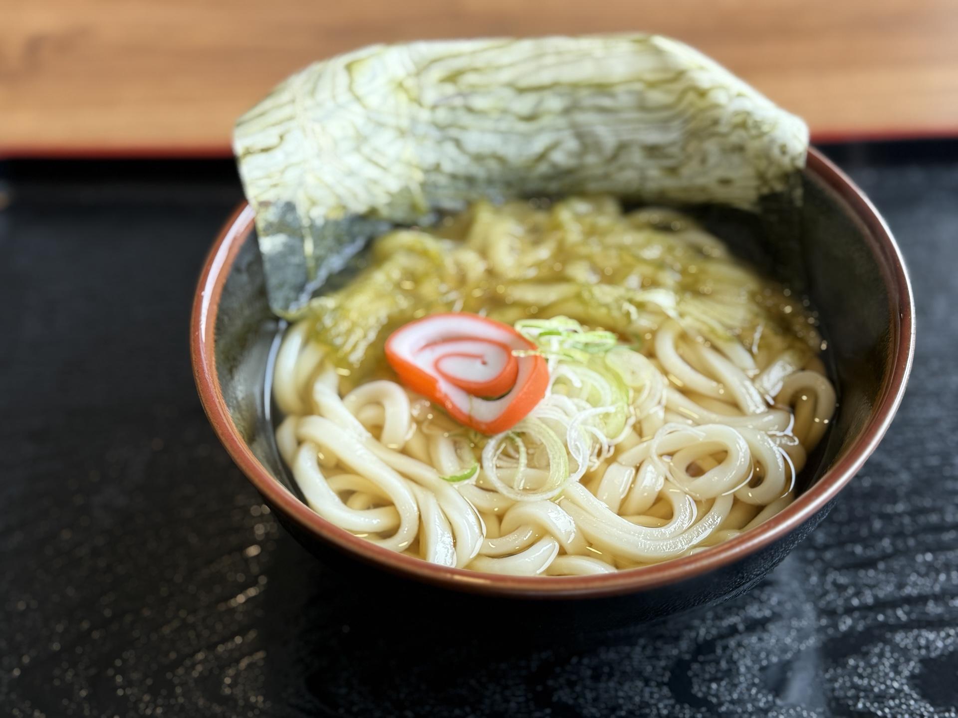 富山うどん950円