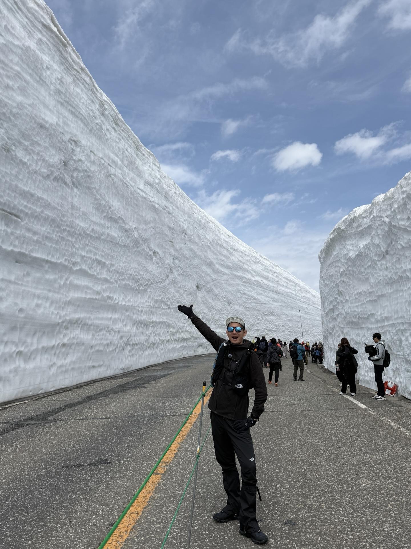こちらが雪の大谷です❄️