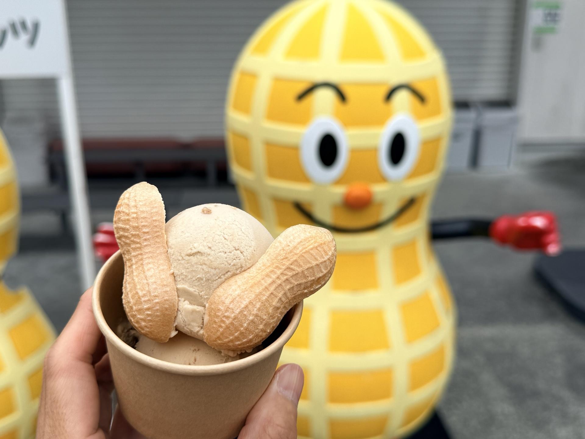金剛山 メープル&ナッツアイス