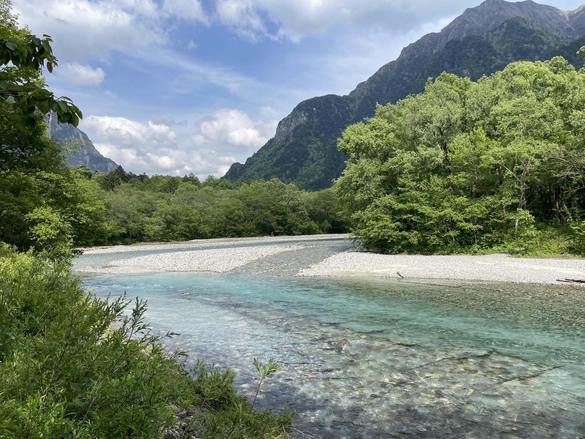 上高地 河童橋 下山