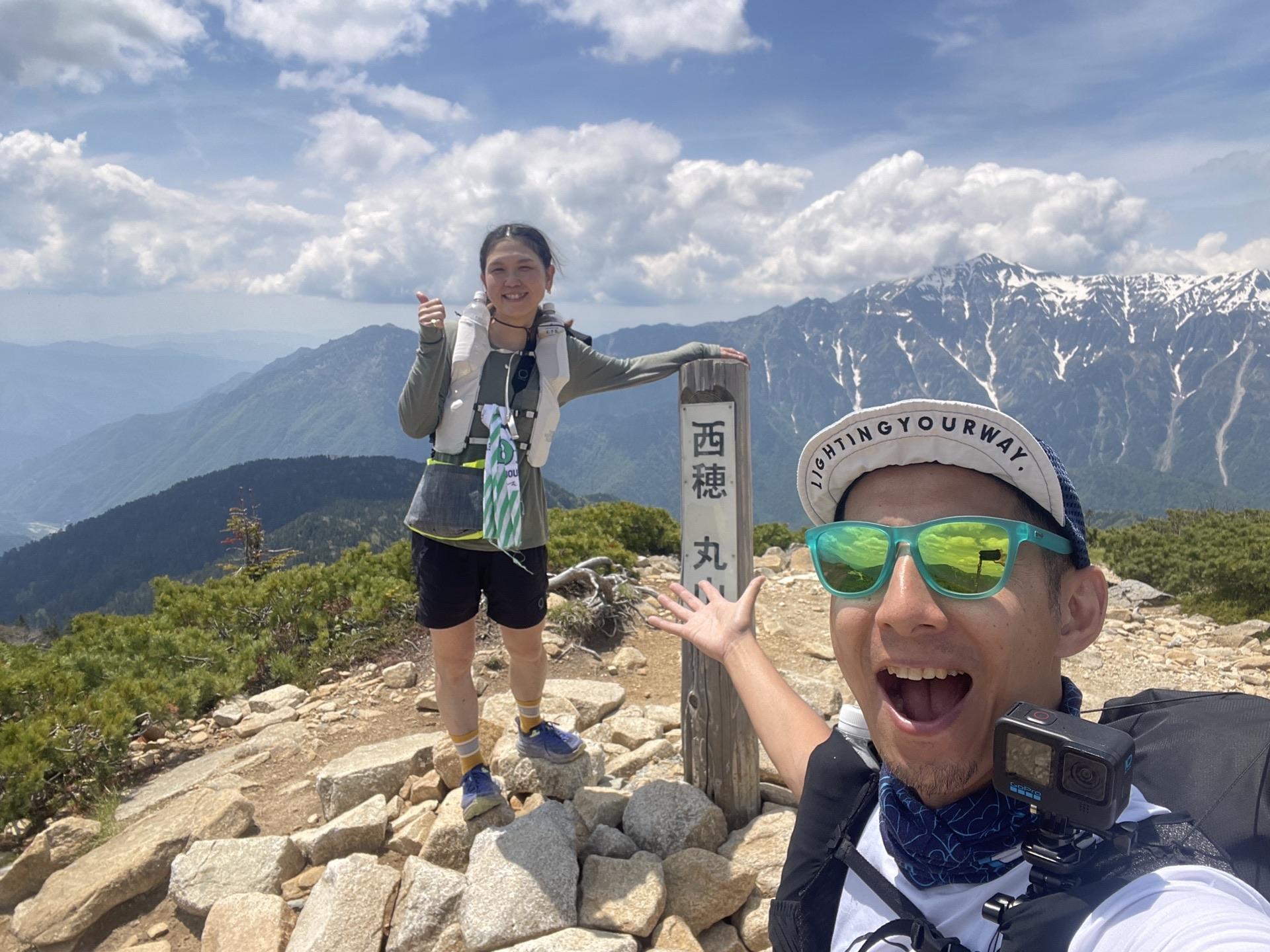 丸山 西穂山荘 焼岳縦走 折り返し