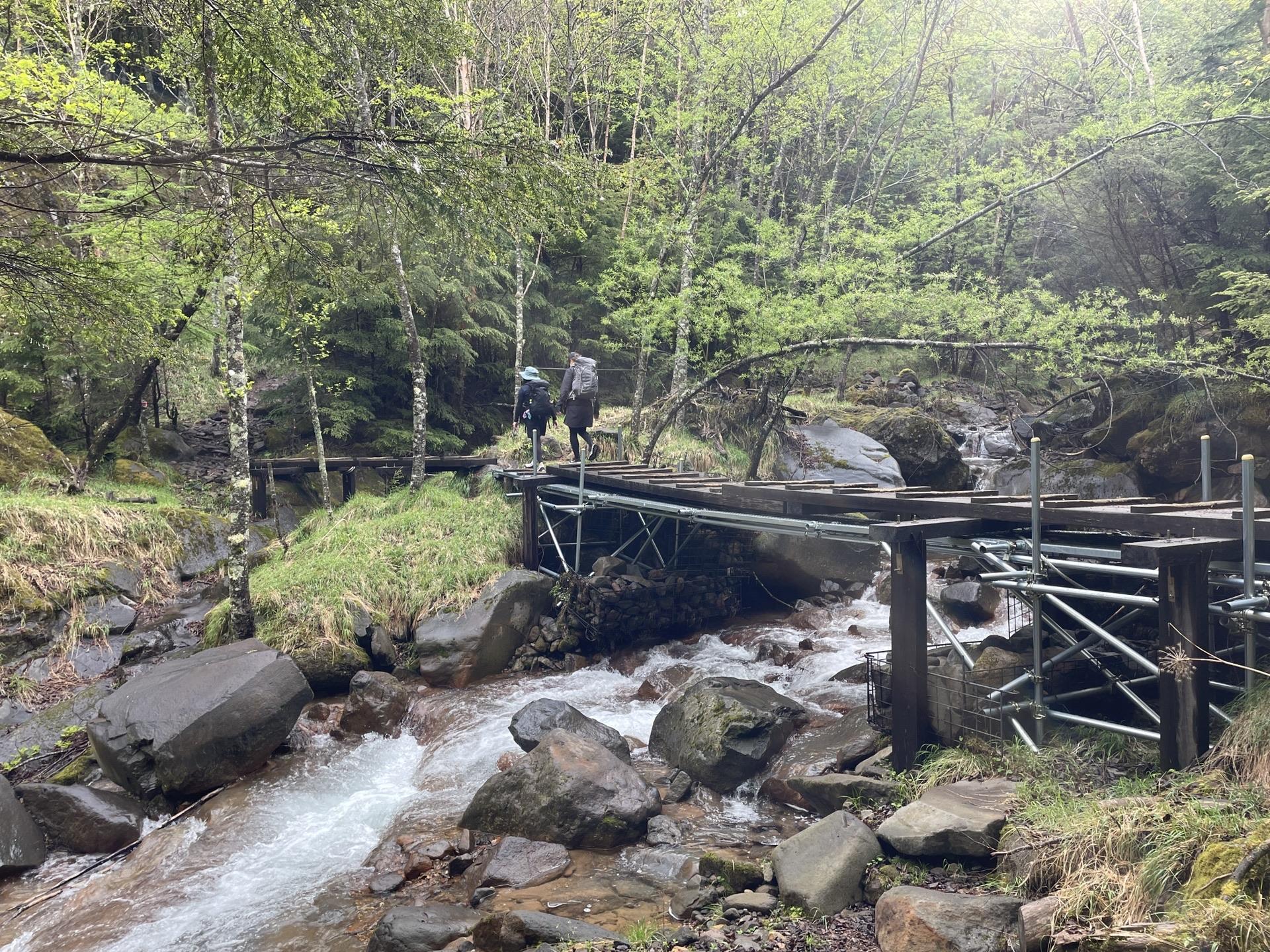 北沢ルート 橋 沢