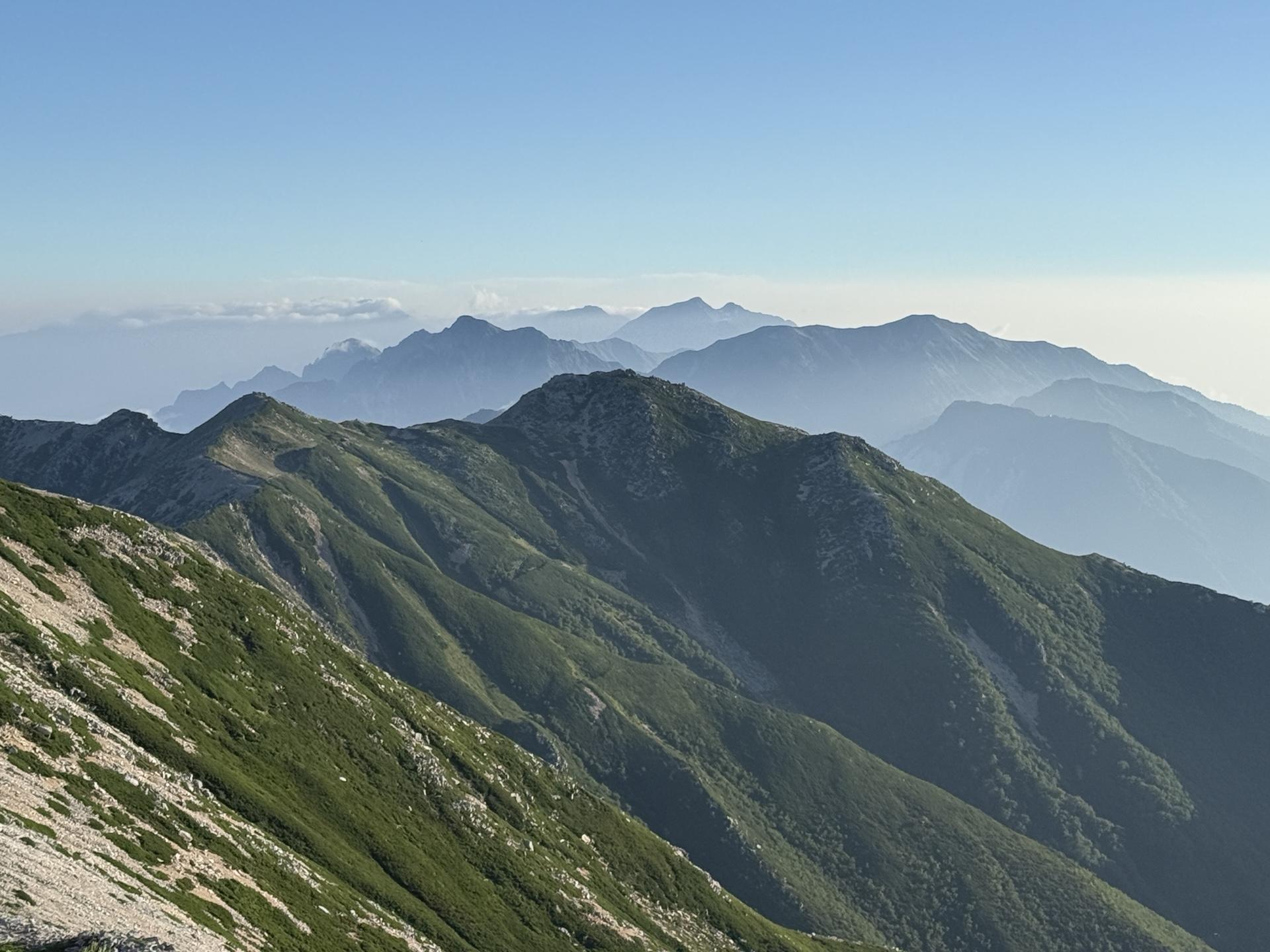 裏銀座 後立山連峰 鹿島槍ヶ岳