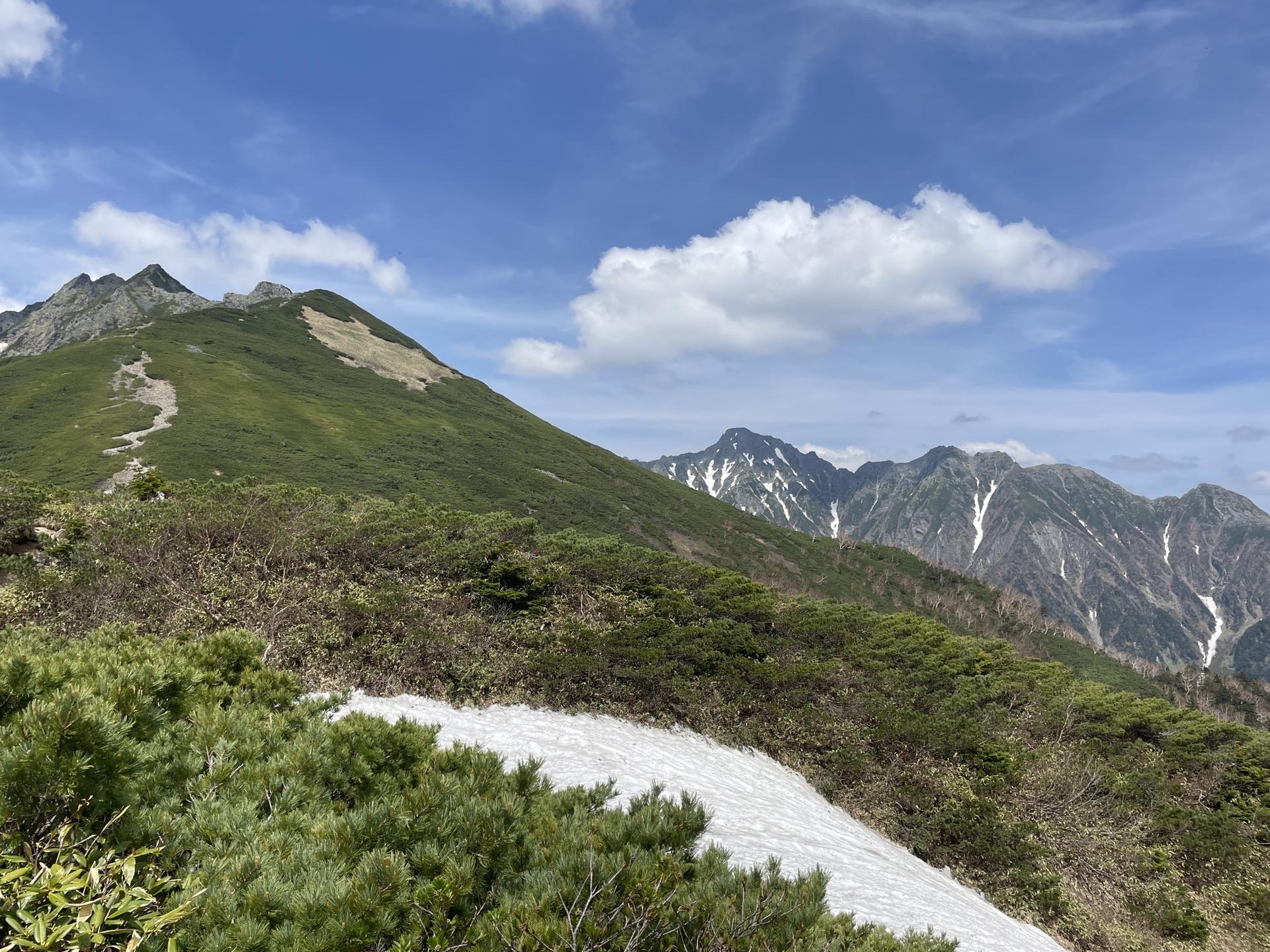 前穂高岳 西穂高岳 展望 丸山