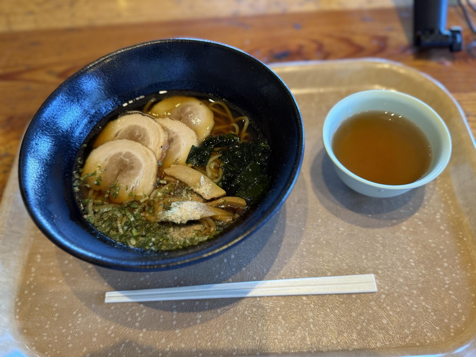 白山室堂 食堂 チャーシューメン ランチ