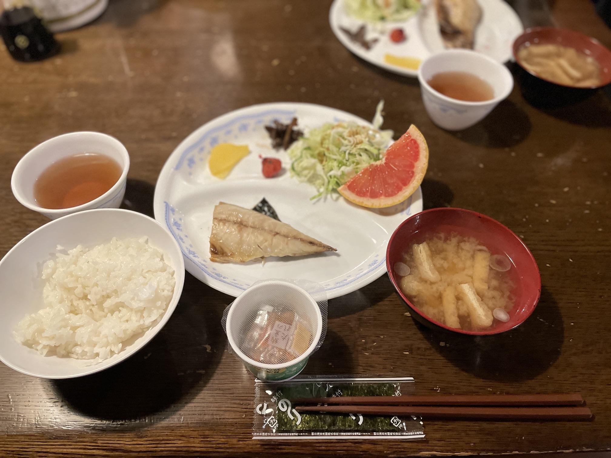 赤岳鉱泉 朝食