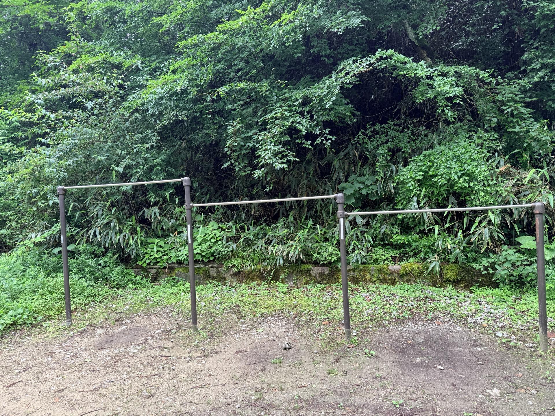 金剛山 山頂広場鉄棒
