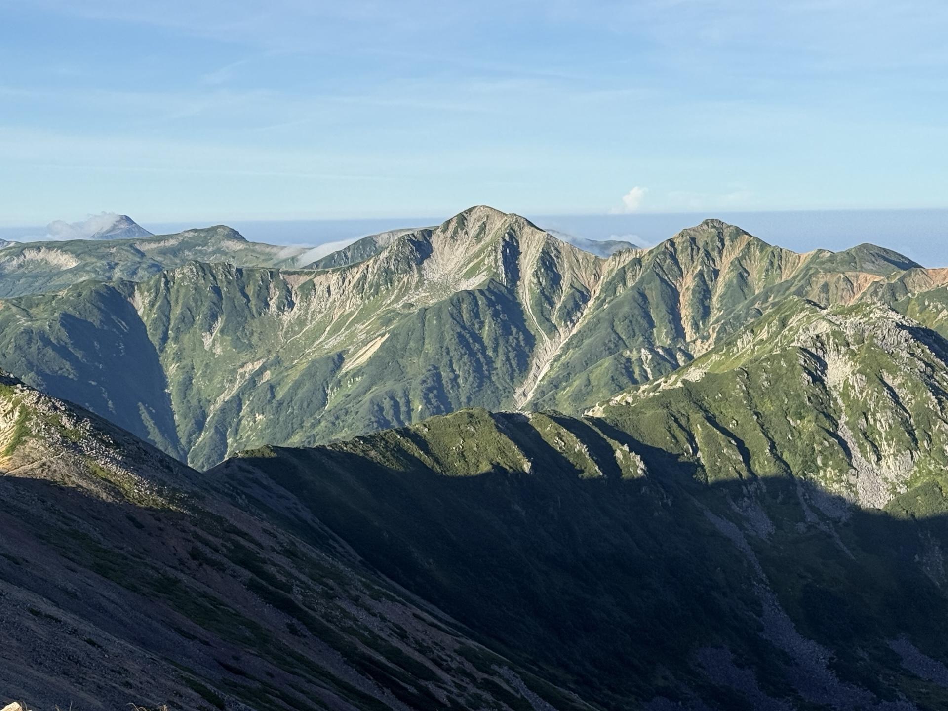 裏銀座 野口五郎岳 鷲羽岳とワリモ岳