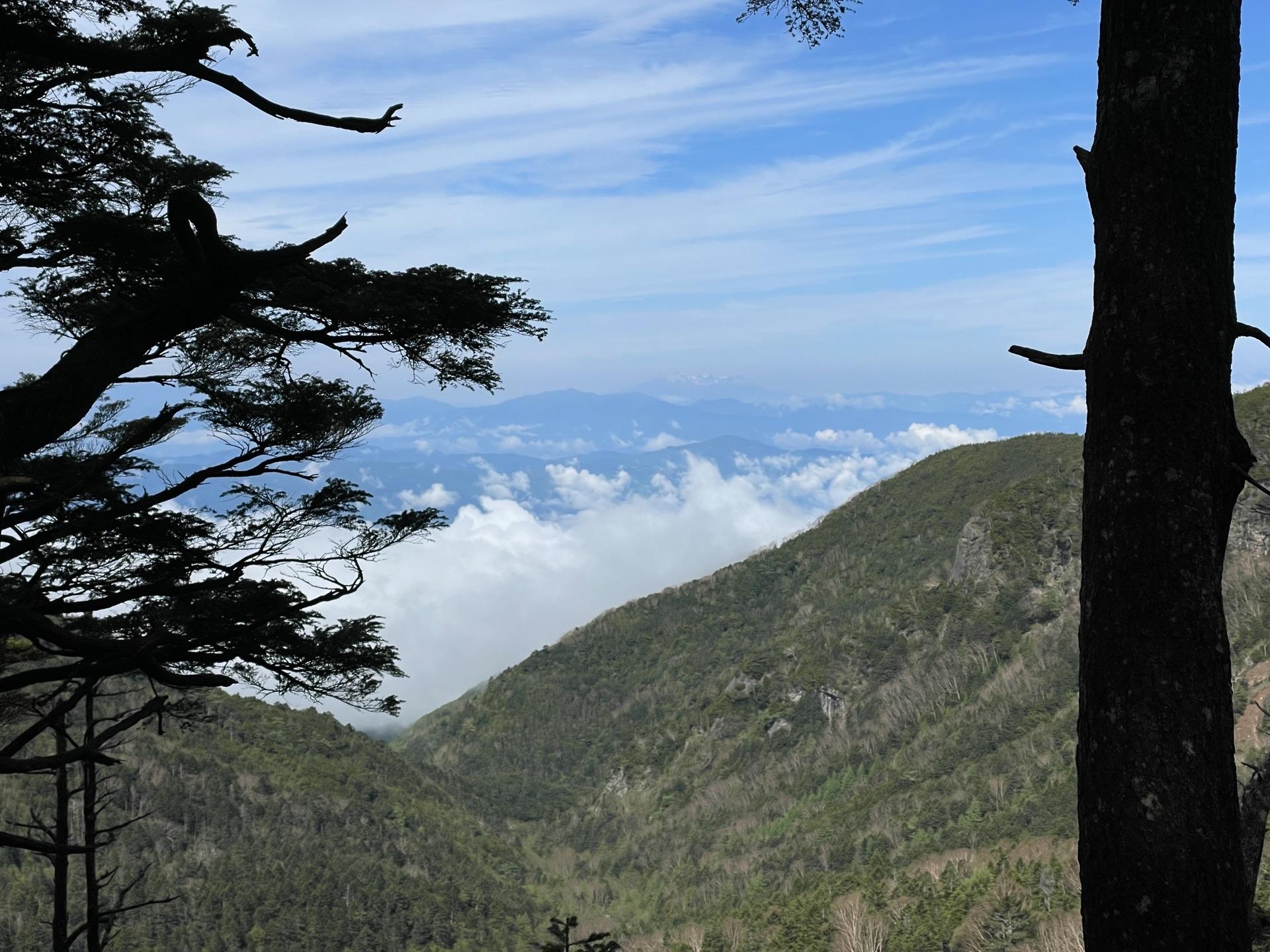 硫黄岳 御嶽山 展望