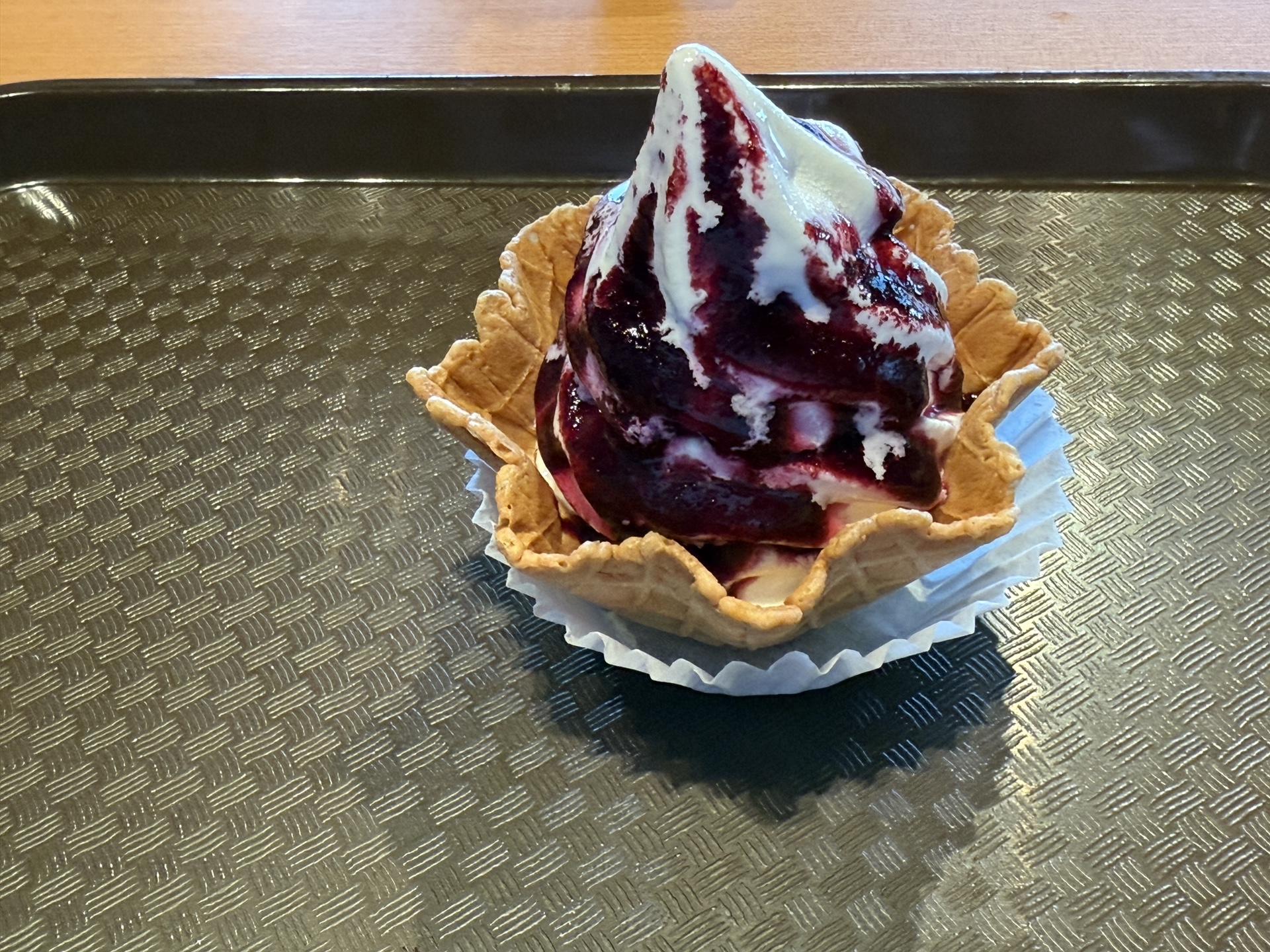 八方池山荘 サンデーソフト 2025年7月9日12時55分撮影