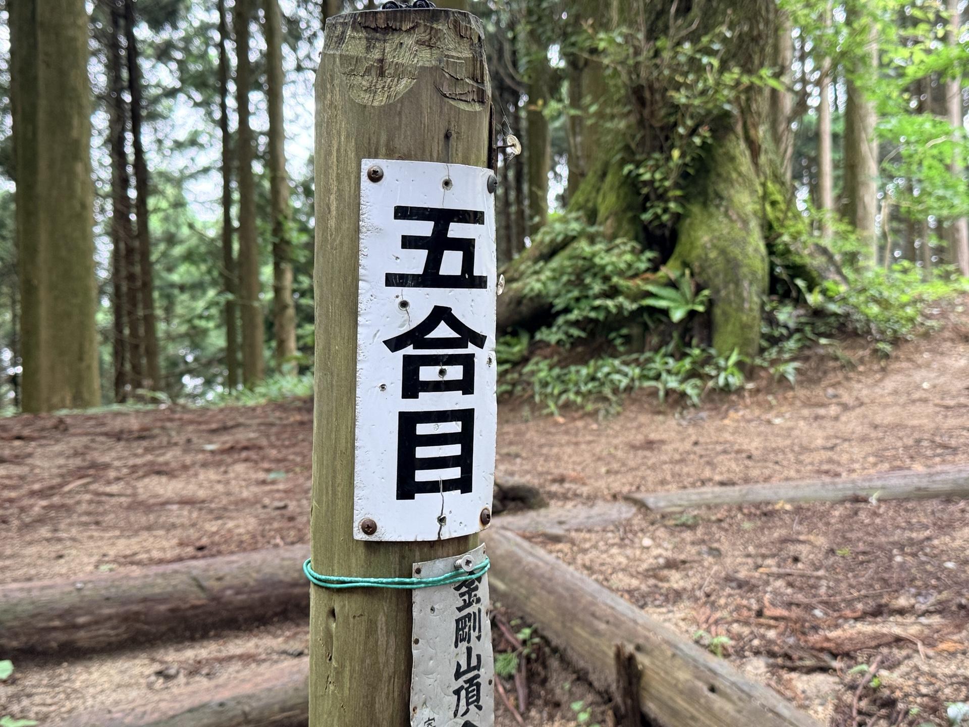 金剛山 五合目