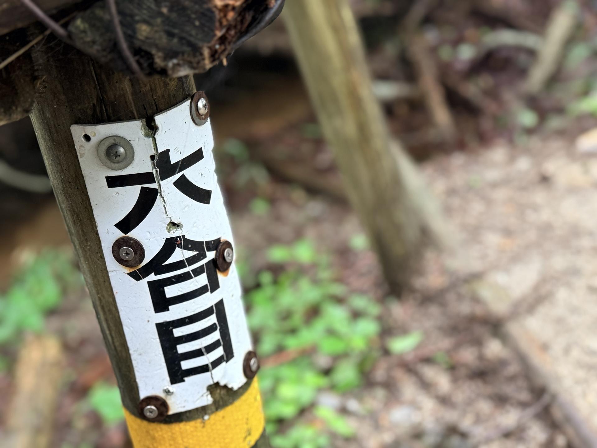 金剛山 六合目