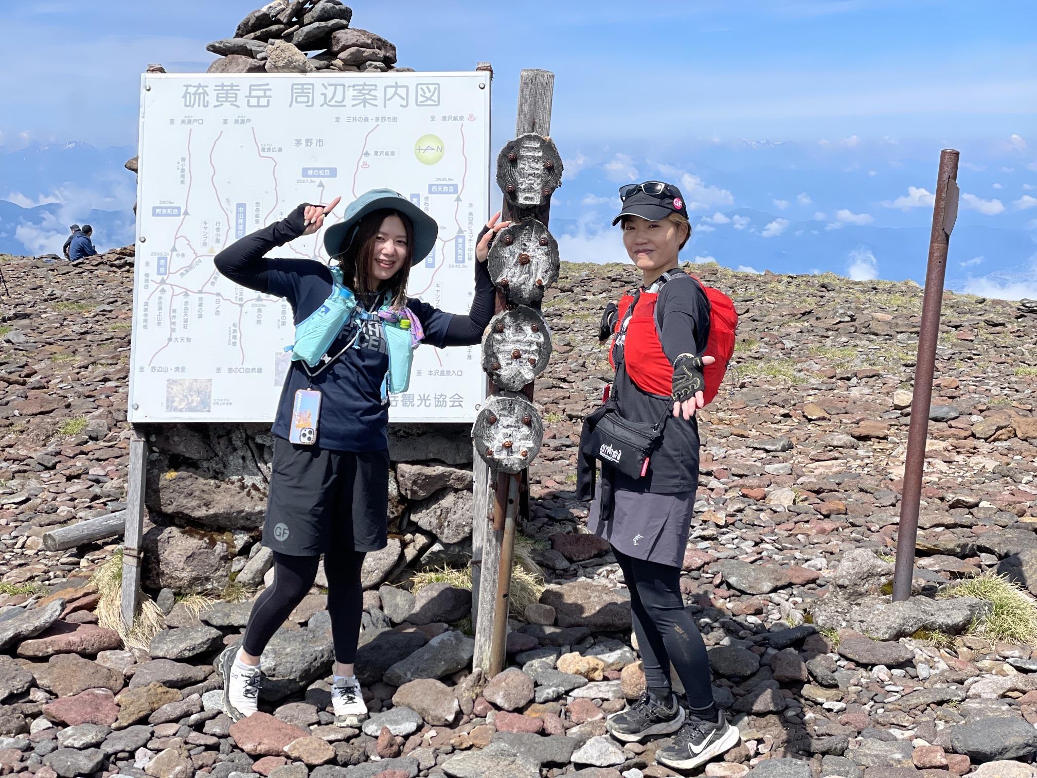 硫黄岳 山頂 広い 八ヶ岳