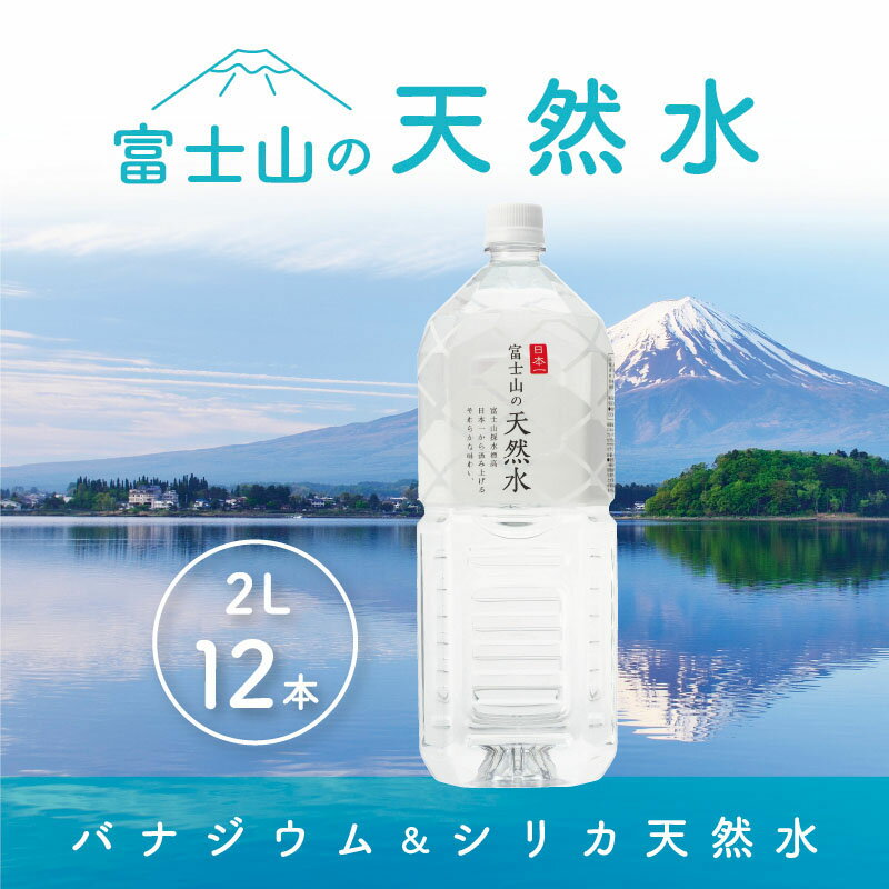 富士山の天然水 2L×12本