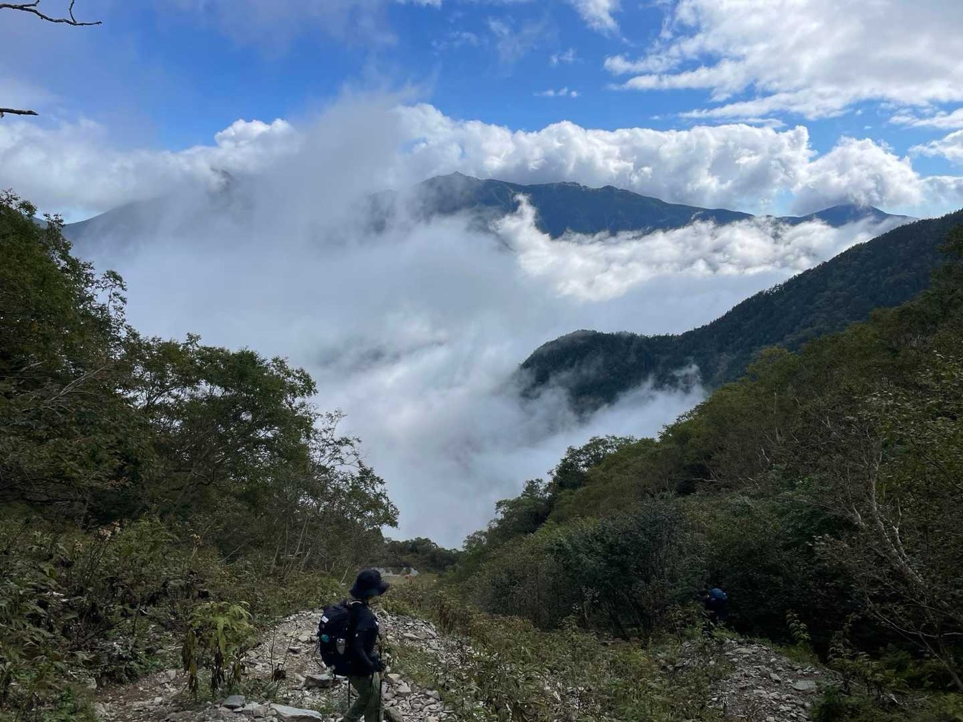 北岳 気温が低めで、汗もかかず快適でした