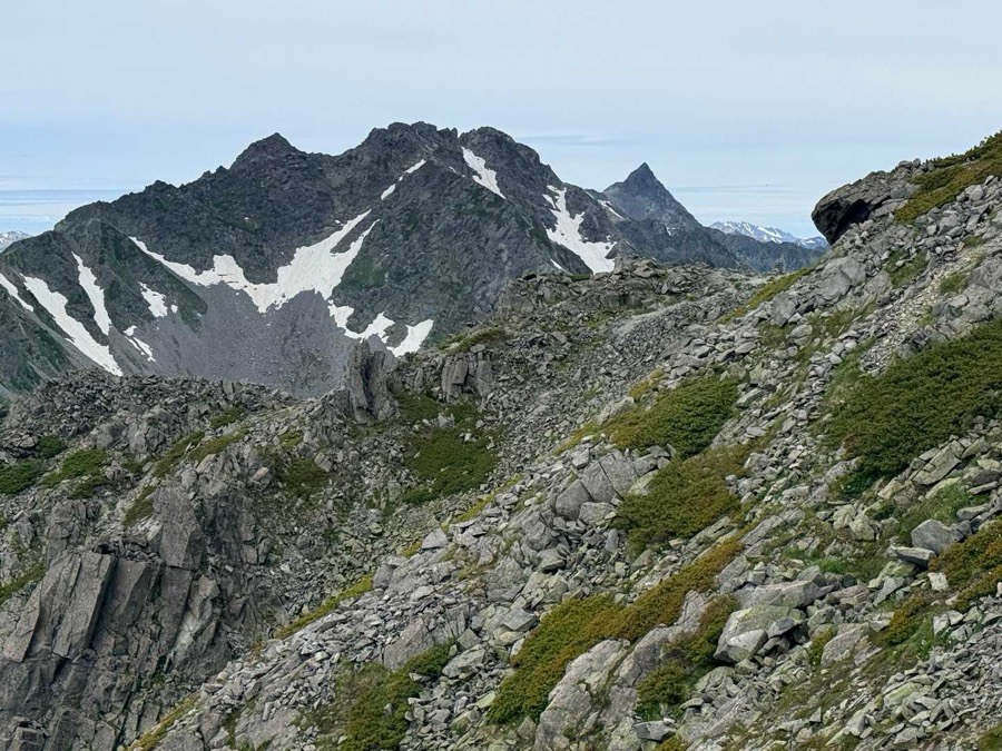 大好きな槍ヶ岳(3,180m)が見えた!