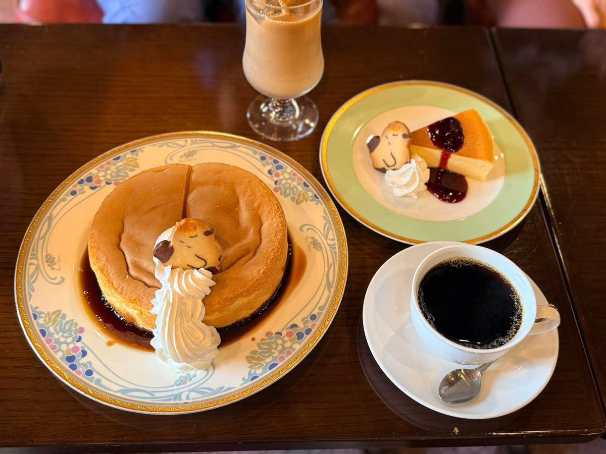 立山 雄山 ホテル立山 ティーラウンジ シフォンケーキとコーヒー 2026年7月24日撮影