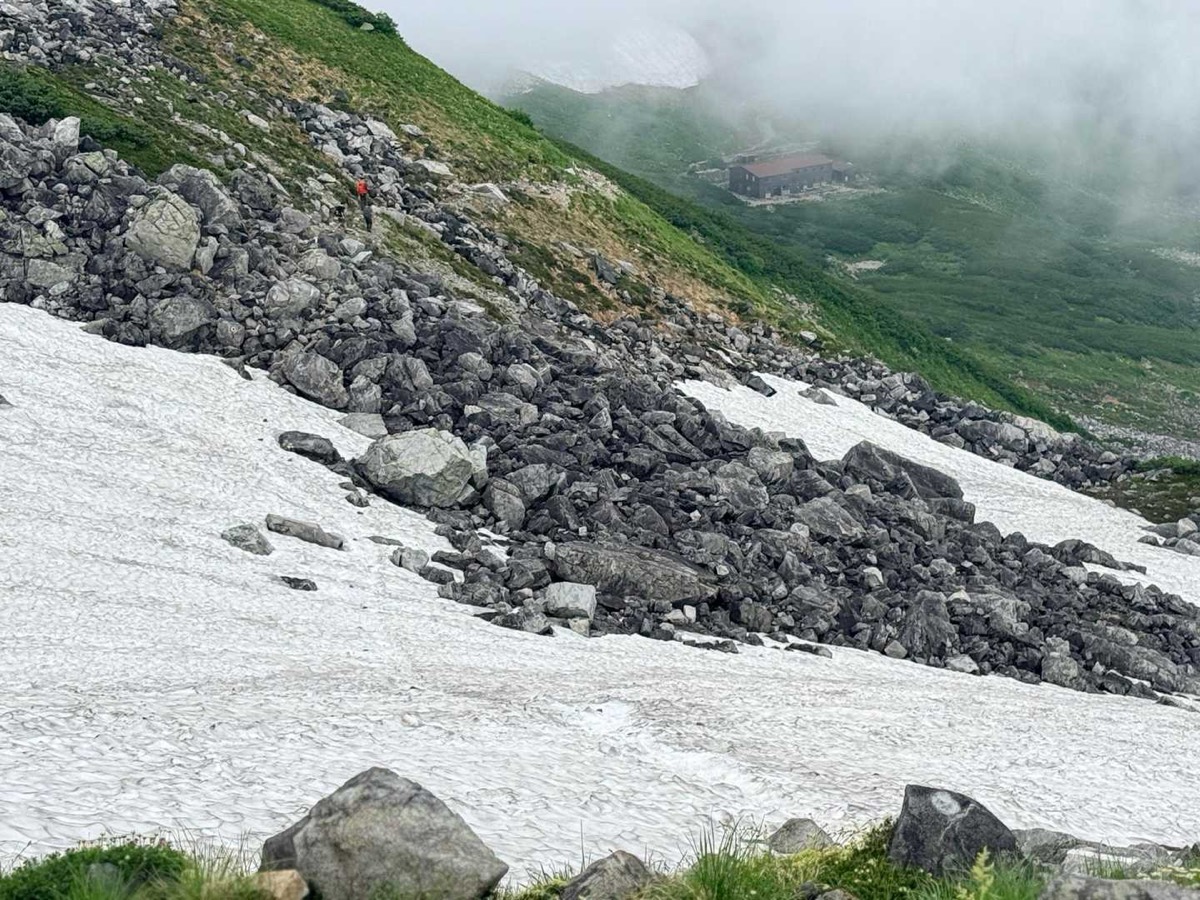 剱沢 剱御前小舎〜剣山荘 4つ目は下り基調。少し身構えます 2026年7月25日12:31