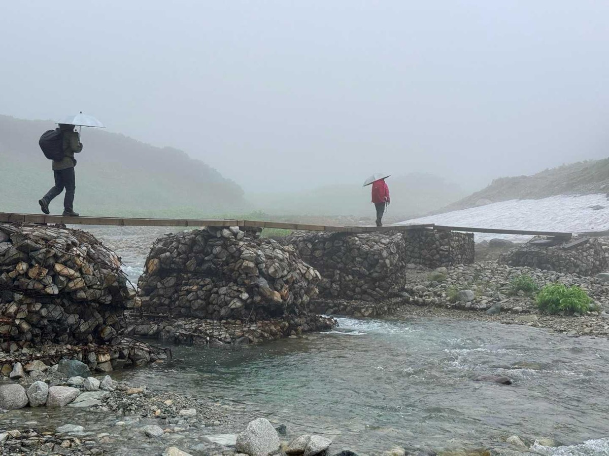 立山 雷鳥坂 雷鳥沢まで下りてきました 2026年7月26日12:03