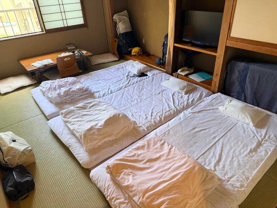 七倉荘の和室