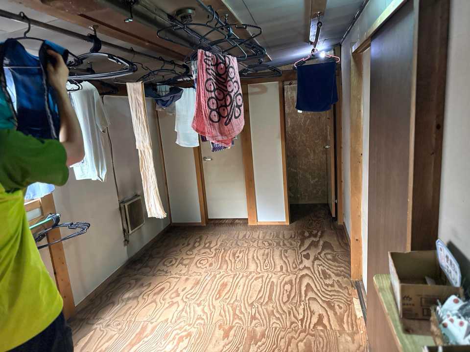 暖房が強くすぐ乾きます