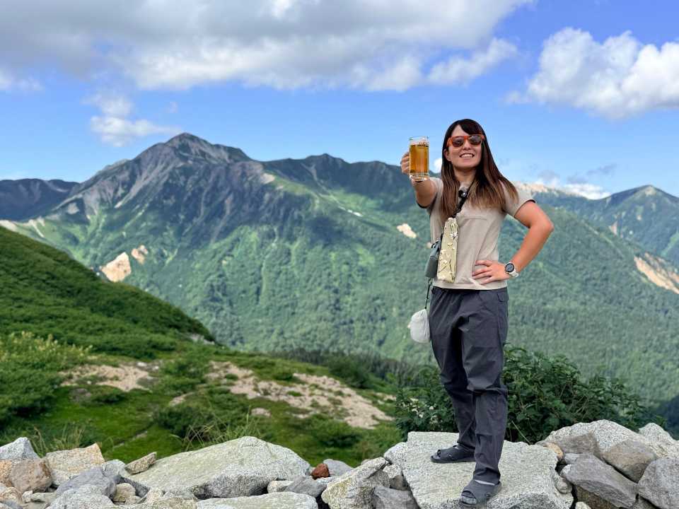 仲間はビールがよく似合う