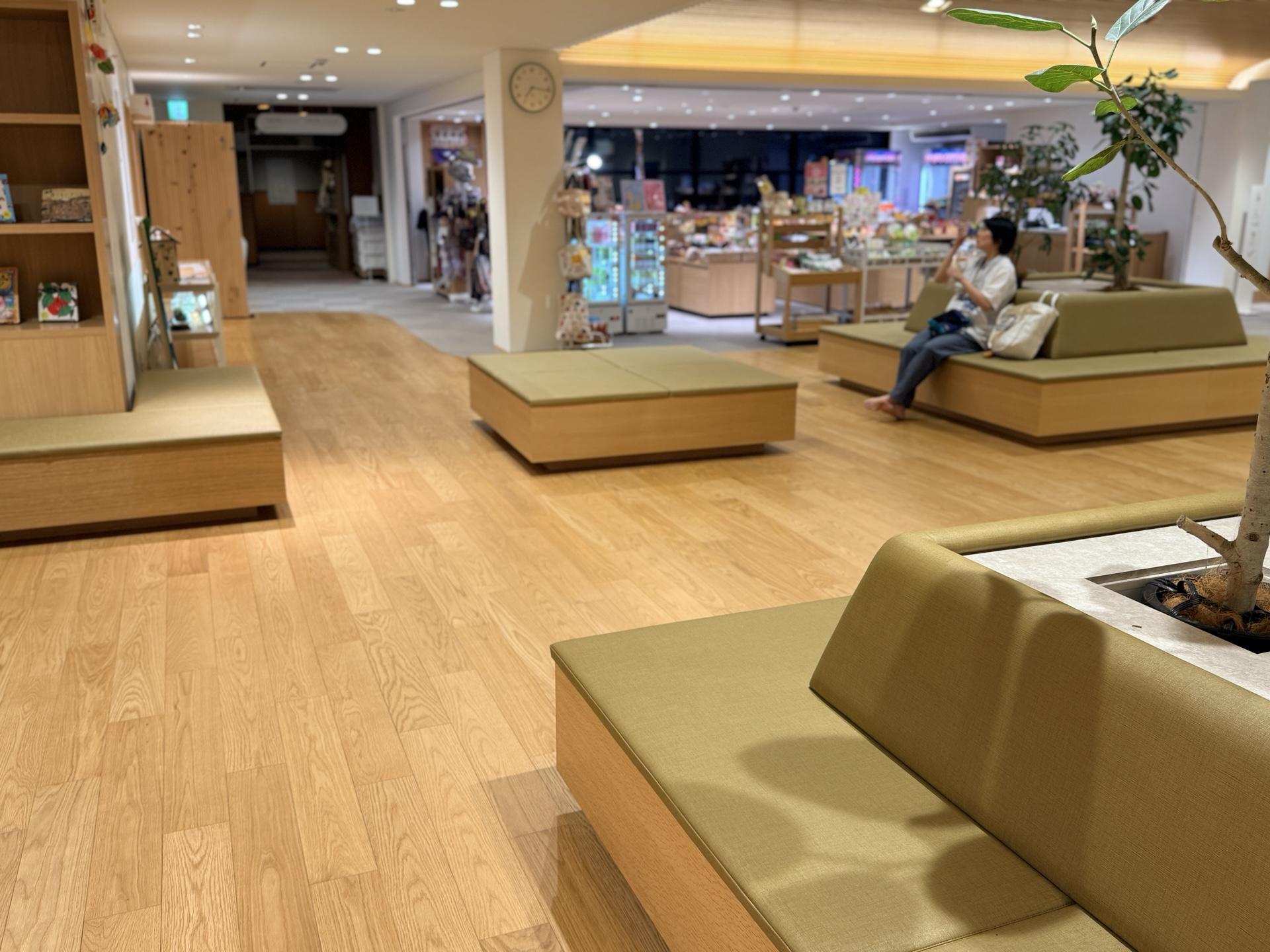 館内は広々としていて若い家族連れが多くいた 泉質もトロッとしていてとても気持ちよ