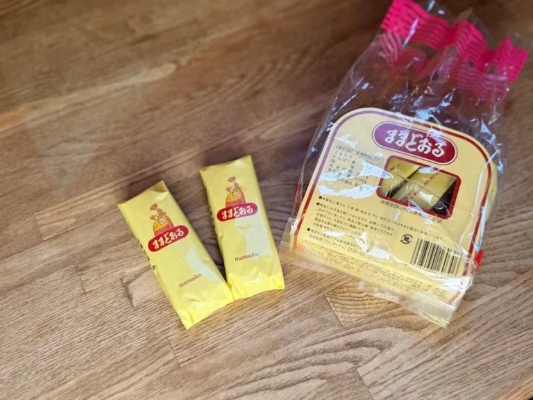 酸ヶ平避難小屋で食べたままどおる