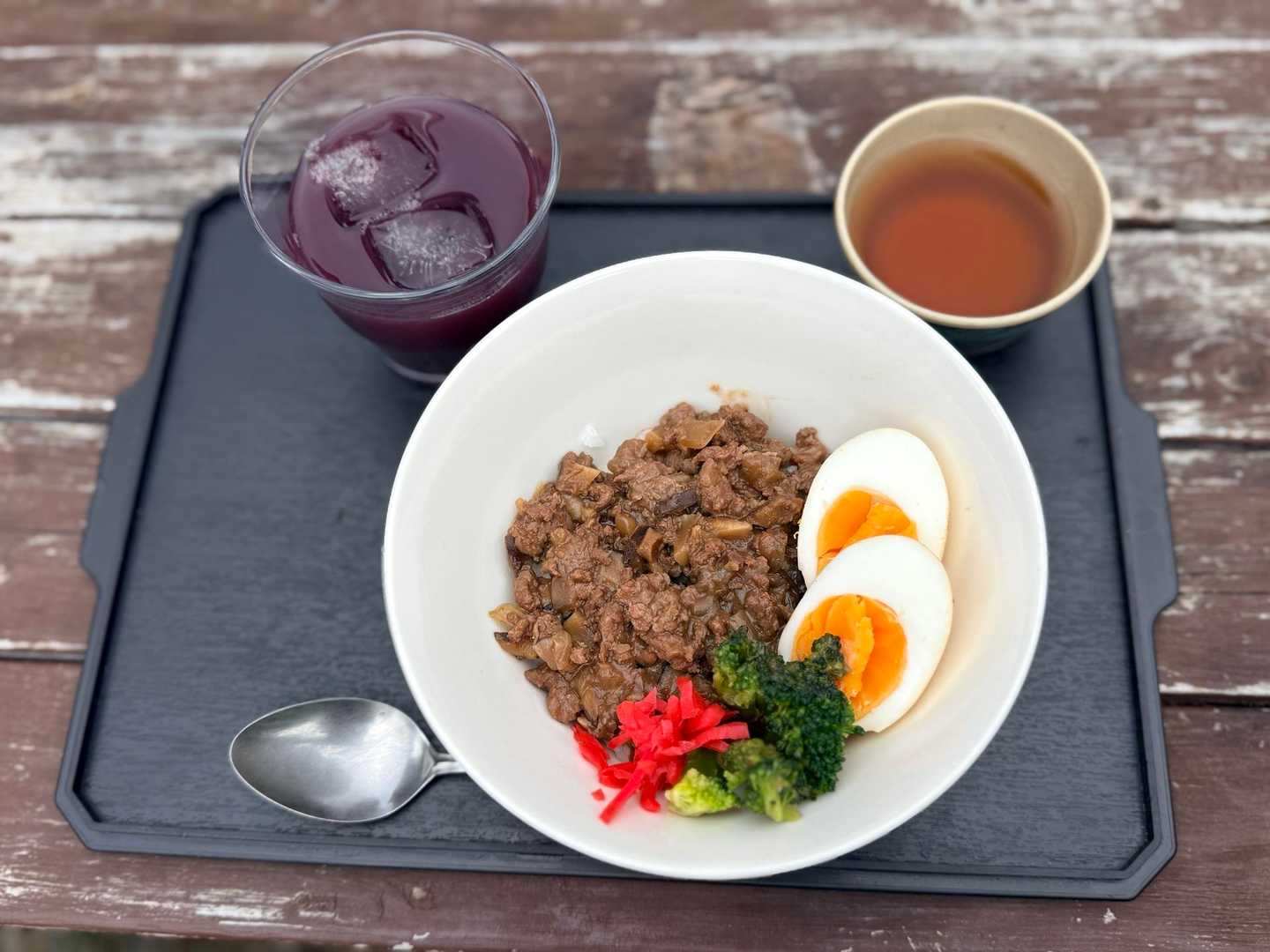 仙丈ヶ岳・北沢峠ルートの伊那産鹿肉を使ったルーロー飯（2026年9月）