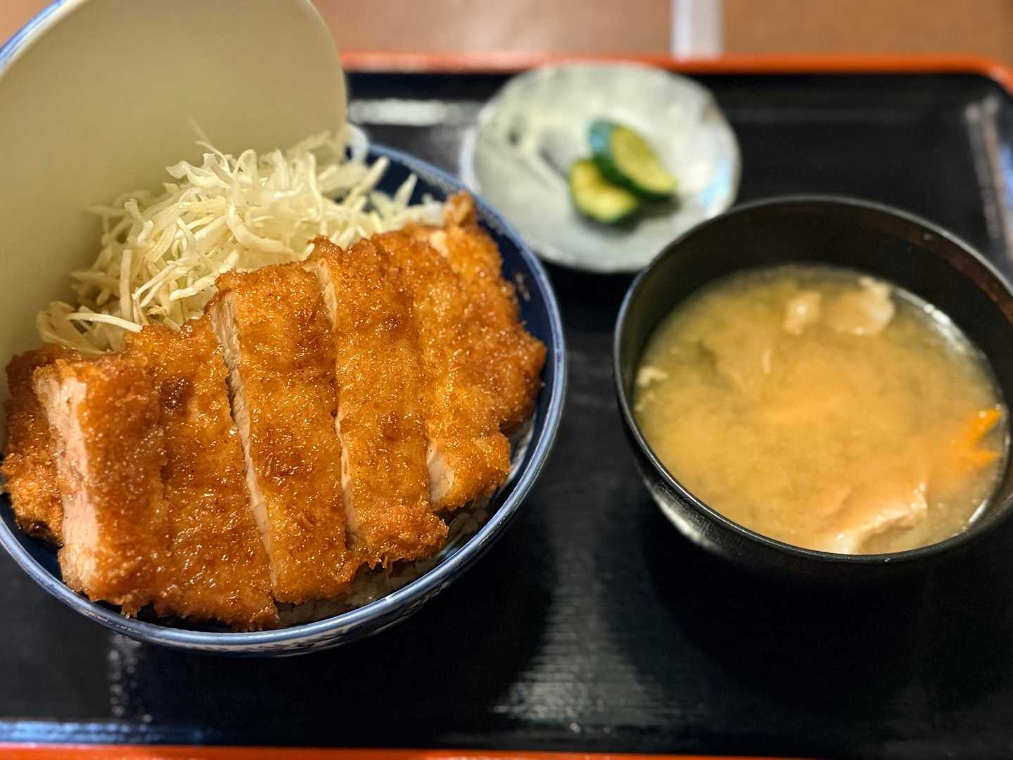 仙丈ヶ岳・北沢峠ルートの厚切り肉のソースカツ丼（2026年9月）