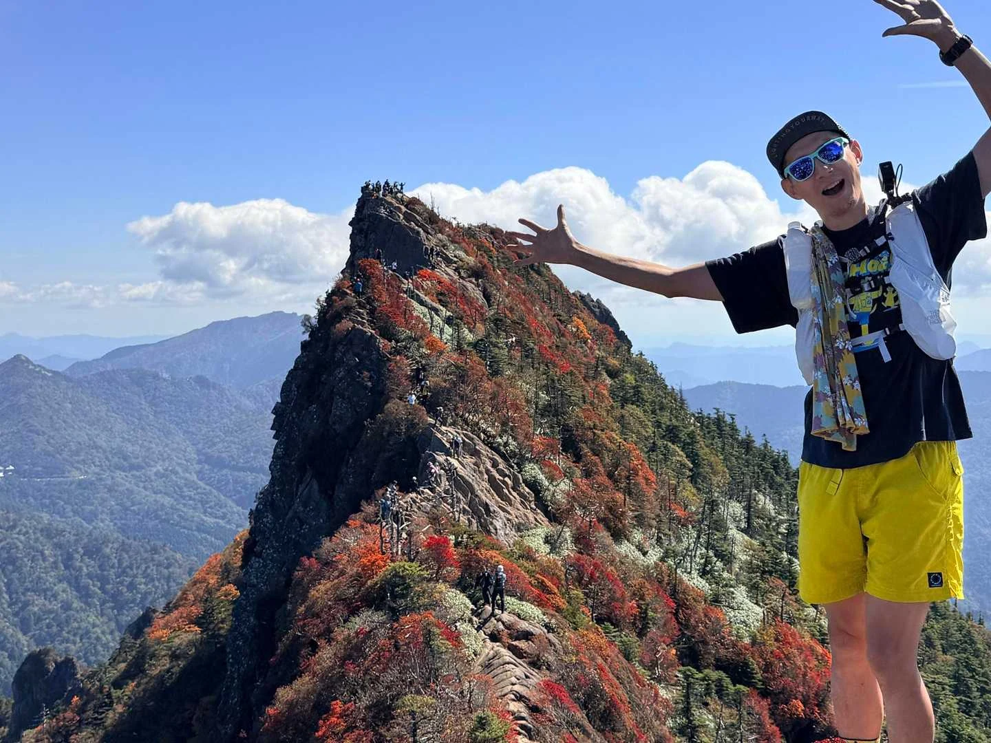 石鎚山・成就社ルート｜絶景を喜ぶイッチー